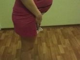 опустился ли живот?