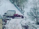 Трансформеры атакуют))Сегодня наш двор