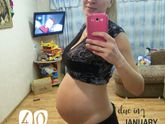 Завтра 40 неделек мы дотерпели до нового года Ура))