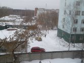 За окном