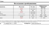Тромбодинамика SOS!!!