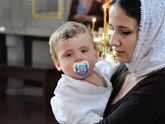 Таинство крещения сыночка