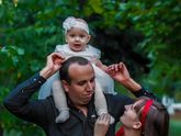 Отпраздновали нашей зайке годик!