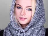 Капор или труба на девочку 8-10 лет
