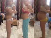 My transformation💪🏻👶🏻🍼Вес до Б