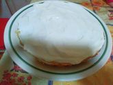 Торт Бисквит с изюмом ( моя импровизация)