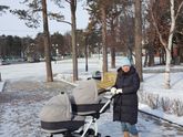 Первая прогулка с моими коефетками