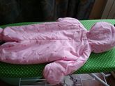 Демисезонный комбинезон для девочки