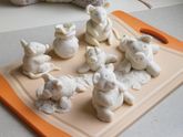 Мышки и свинки из соленого теста