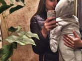 Моя любимая принцесса❤️❤️❤️На улице