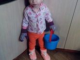 Месяц прошел, как Виолетта стала нашей дочей ))