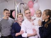 ?Первый день рождения малышки ?