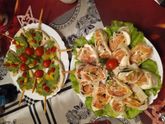 Кулинарная АзБука - Л. Лаваш. Рулеты из лаваша с красной рыбой и творожным сыром