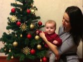 Наша елочка☺️ кто еще поставил уже? Показывайте😍