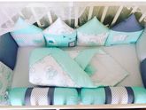 Необычные бортики в кроватку и другой текстиль для самых маленьких и любимых