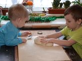 Соленое тесто "котики"