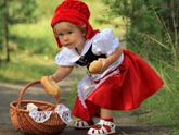 Фотосессия на тему "Красной шапочки"