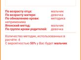 Пол ребёнка