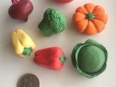 Овощи, фрукты из полимерной