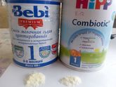 молочная смесь Hipp и Bebi