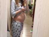 Совсем недавно животик начал