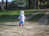 Сегодня гуляли.