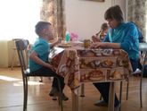 в гостях у бабушки. реабилитация.