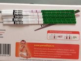 Изменение интенсивности тест полоски)