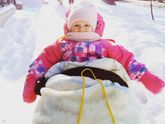 В Одессе Снег и мы на санках;)