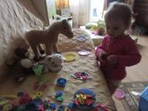 Наши занимашечки. Раз, два, три.