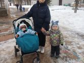 Приезжала "мама в гости."