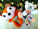Искорки чудес - развивающие игры из фетра. ВИЗИТКА.