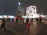 Путешествие в Рождество 2016/17. Манежная площадь, Охотный ряд и Театральная пл.