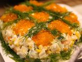 Кулинарная азбука, креветки. Морской салат