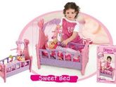 Кукольная коляска и кроватка, подарки для девочки 2-3 года-наши отзывы