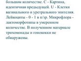 Расшифруйте мазок на флору