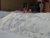 Вывоз снега с территории детского сада