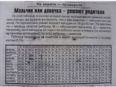 Девочки кто планирует пол