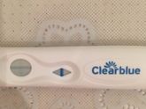 Clear Blue easy всегда показывает такой плюсик?