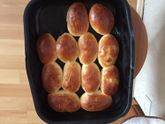 У кого то блины, а у нас с мамой пирожочки))