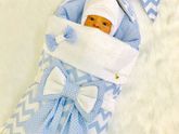 Одеяло с конвертом на выписку (март-апрель)