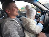С любимым папой