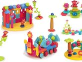 Игольчатый конструктор Bristle blocks от Battat Джунгли