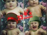 Маленький защитник!