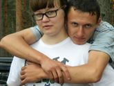 С любимым мужем)))