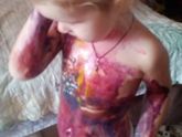 Наши первые пальчиковые краски