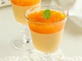 Мандариновая панна-котта.