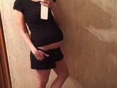 Подскажите, животик уже опустился