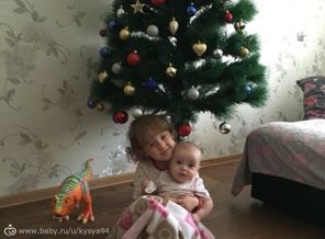 Первый новый год младшей сестренки!)))