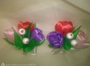 Заколочки тюльпаны